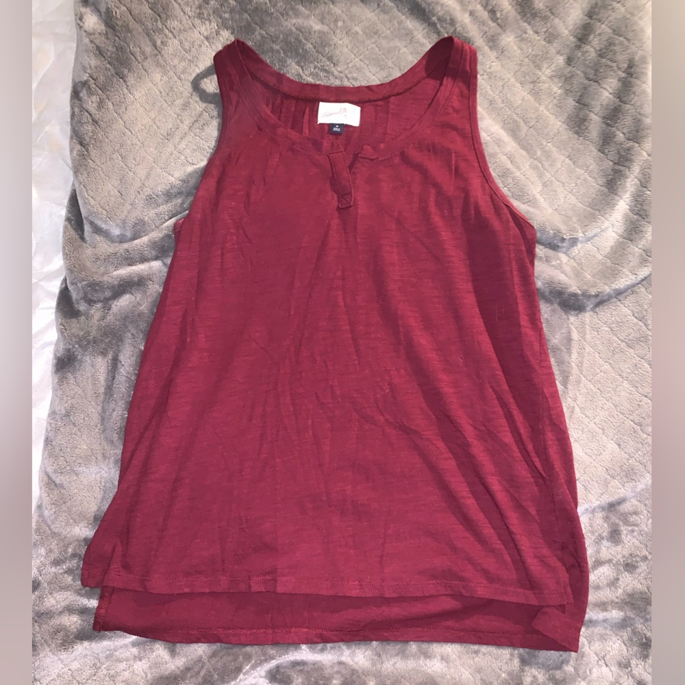 BOGO WHEN BUNDLED!! Maroon Target Tank